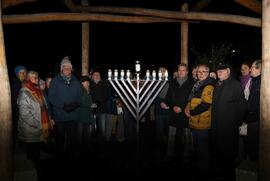 Partnerschaftsverein feierte jüdisches Chanukka - Fest